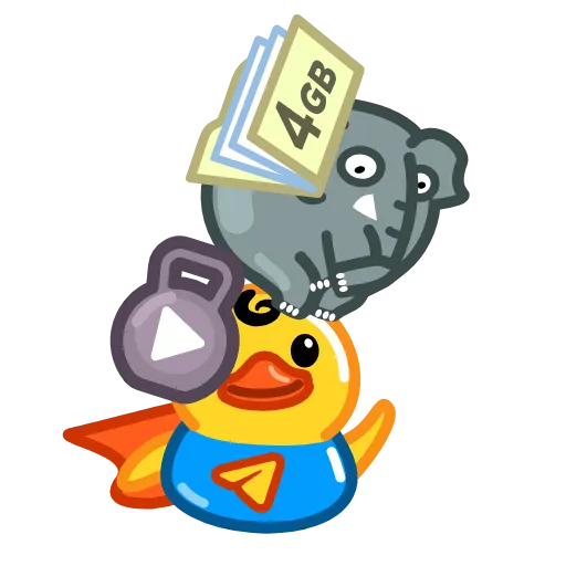 Стикер 31 Duck