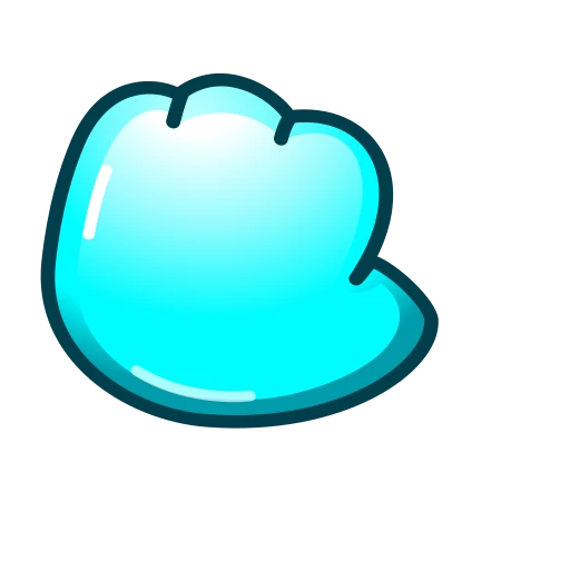 🖕 Эмодзи «Утя циан» для Telegram