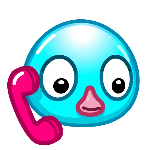 🗣️ Эмодзи «Утя циан» для Telegram