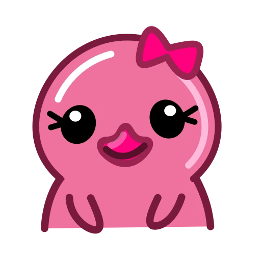 🎀 Эмодзи «Утя циан» для Telegram
