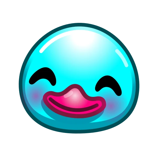 😊 Эмодзи «Утя циан» для Telegram