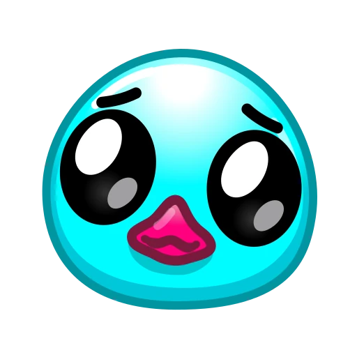 🥹 Эмодзи «Утя циан» для Telegram