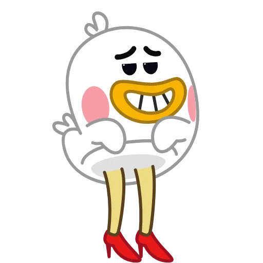 👠 Эмодзи «Утя Утя» для Telegram
