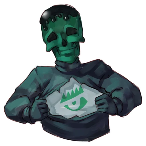 👁 Стикер «Стикеры» для Telegram