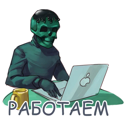 👨‍💻 Стикер «Стикеры» для Telegram