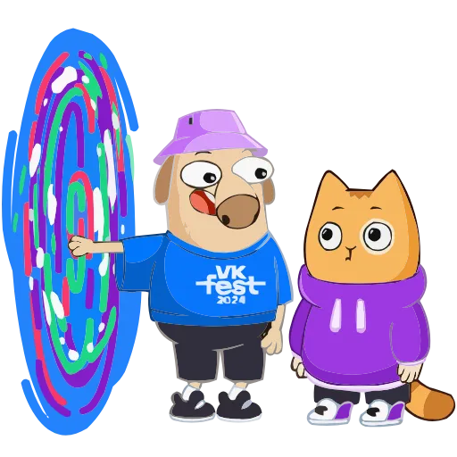 😏 Эмодзи «VK Fest 2024» для Telegram