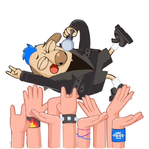 🤘 Эмодзи «VK Fest 2024» для Telegram