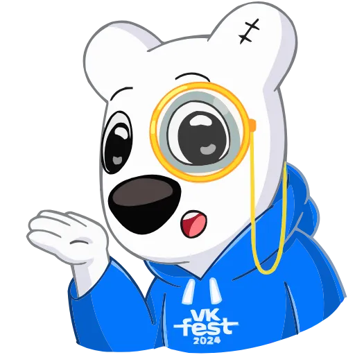 🤔 Эмодзи «VK Fest 2024» для Telegram