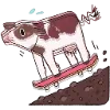 🐮 Эмодзи «Апрелька» для Telegram