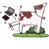 🐮 Эмодзи «Апрелька» для Telegram