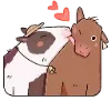 🐮 Эмодзи «Апрелька» для Telegram