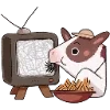 🐮 Эмодзи «Апрелька» для Telegram