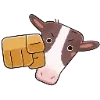 🐮 Эмодзи «Апрелька» для Telegram