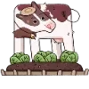 🐮 Эмодзи «Апрелька» для Telegram