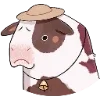 🐮 Эмодзи «Апрелька» для Telegram