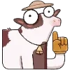 🐮 Эмодзи «Апрелька» для Telegram