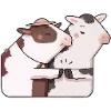 🐮 Эмодзи «Апрелька» для Telegram
