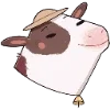 🐮 Эмодзи «Апрелька» для Telegram