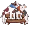 🐮 Эмодзи «Апрелька» для Telegram