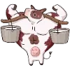 🐮 Эмодзи «Апрелька» для Telegram