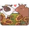 🐮 Эмодзи «Апрелька» для Telegram
