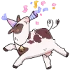 🐮 Эмодзи «Апрелька» для Telegram