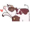 🐮 Эмодзи «Апрелька» для Telegram