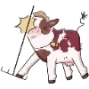 🐮 Эмодзи «Апрелька» для Telegram