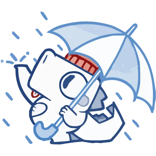 ☔️ Эмодзи «Кумбер» для Telegram