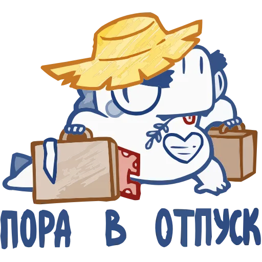 🏖 Эмодзи «Кумбер» для Telegram