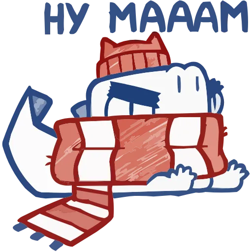🧣 Эмодзи «Кумбер» для Telegram