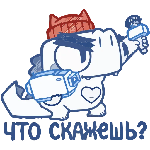 🎥 Эмодзи «Кумбер» для Telegram