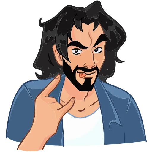 🤘 Эмодзи «Эдуард» для Telegram