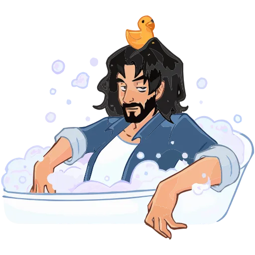 🛁 Эмодзи «Эдуард» для Telegram