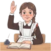 📚 Эмодзи «В школу!» для Telegram