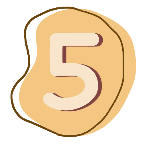 5⃣ Эмодзи «Розовые пастельные буквы» для Telegram