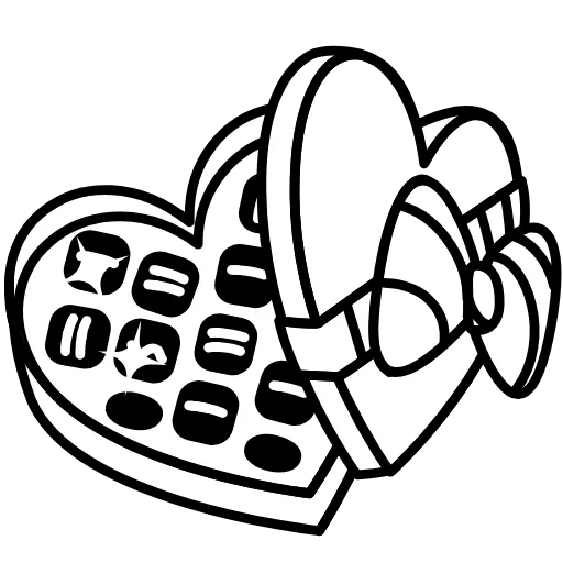 Стикер 5 Valentine Box