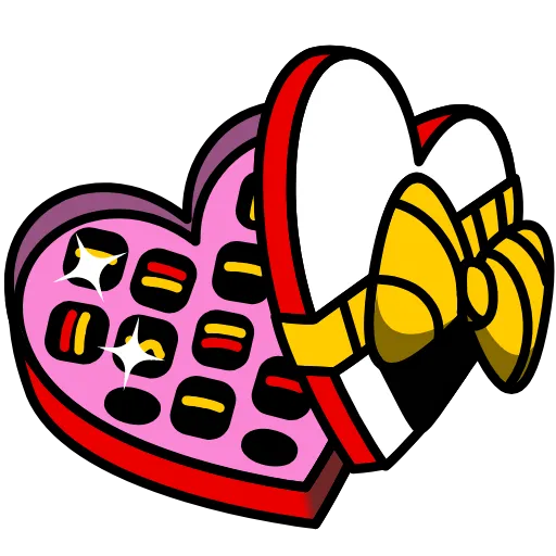 Стикер 6 Valentine Box