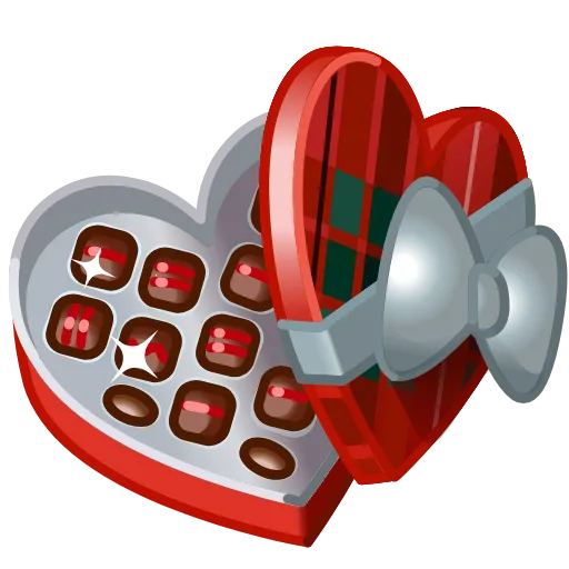Стикер 22 Valentine Box