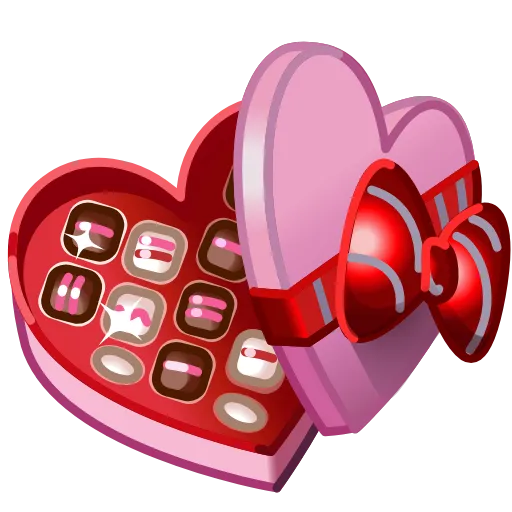 Стикер 3 Valentine Box