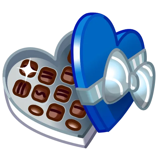 Стикер 10 Valentine Box