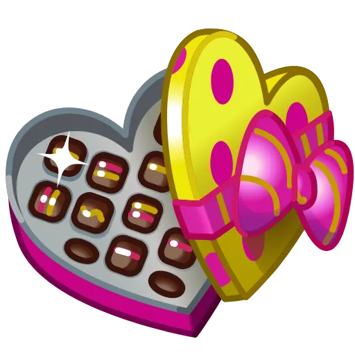 Стикер 18 Valentine Box
