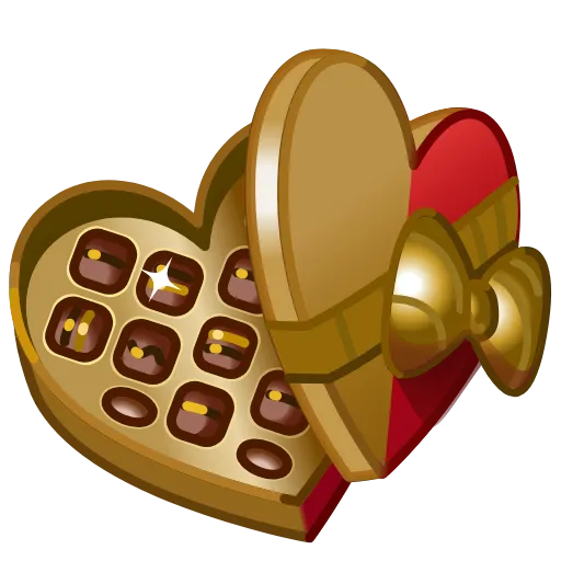 Стикер 16 Valentine Box