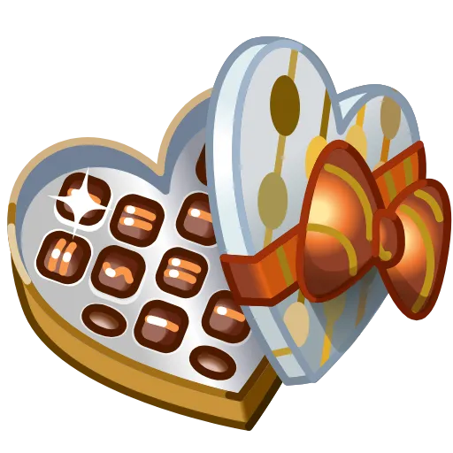 Стикер 20 Valentine Box