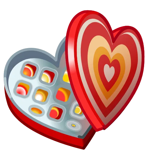 Стикер 23 Valentine Box