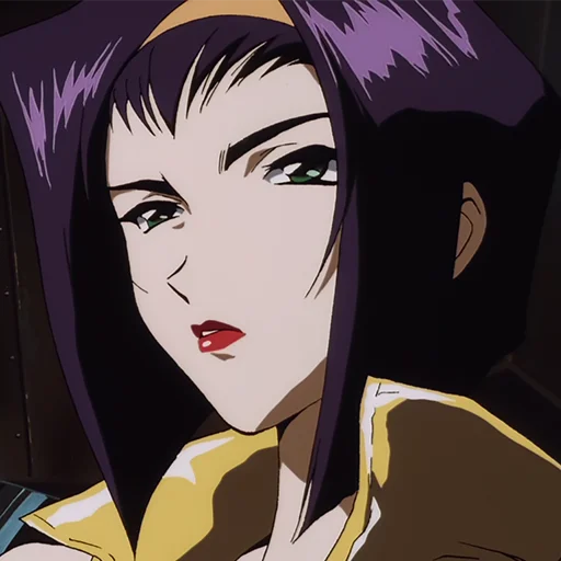 Стикерпак Faye Valentine для Telegram