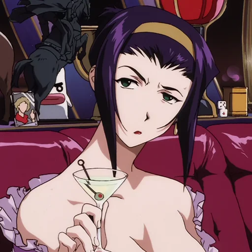 🚬 Стикер «Faye Valentine» для Telegram