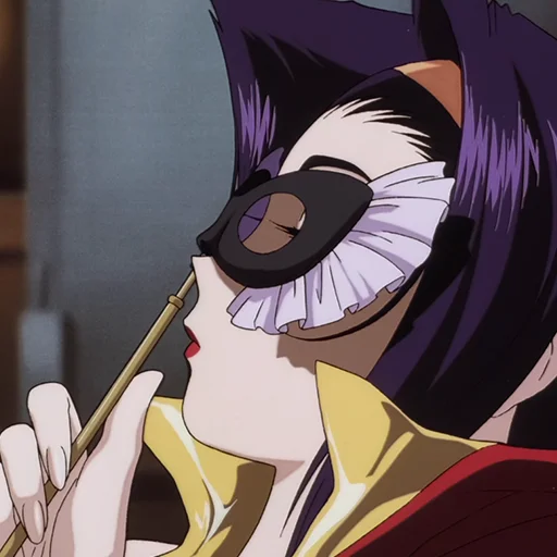 🚬 Стикер «Faye Valentine» для Telegram
