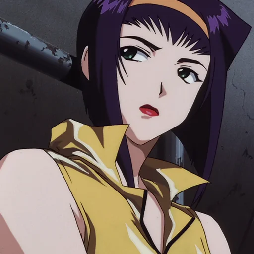 🚬 Стикер «Faye Valentine» для Telegram