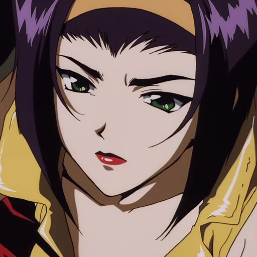 🚬 Стикер «Faye Valentine» для Telegram